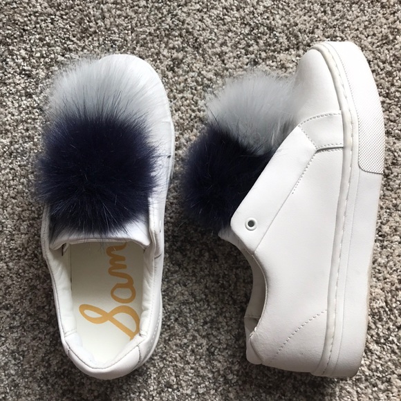 Sam Edelman Faux Fur Sneakers - Picture 3 of 3